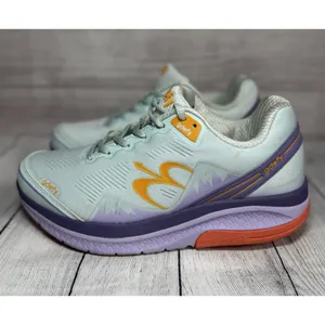 G Defy Gravity Defyer Women's 9.5 Mighty Walk Shoes Mint/Purple thumbnail 3
