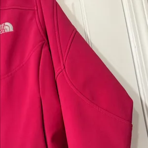 THE NORTH FACE CAROLEENA JACKET Softshell Coat Pink Women's Size L thumbnail 6