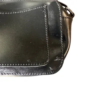 CLAUDIA CANOVA Faux Leather Crossbody Camera‎ Bag Black thumbnail 6