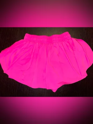 Neon Pink Women’s Size S Athletic Shorts thumbnail 4