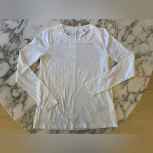 NWT J. Crew Women Green Girlfriend Crewneck Long Sleeve Cotton Shirt XS Sold Out thumbnail 4