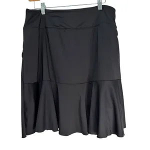 G4Free Black Ruffle Athletic Skort Womens XL‎ Tennis Pickleball Golf Skirt thumbnail 2