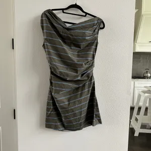 Staud Mini Phare Dress Huntington Stripe Size 6 New thumbnail 2