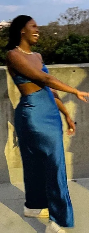 Hello Molly Blue Formal Dress thumbnail 1