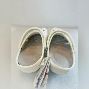 Crocs Literate Clog Size M4/W6 204592-0DD Off White NWT On Wheels thumbnail 6