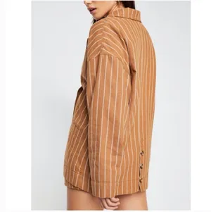 Striped Blazer Short Set thumbnail 2