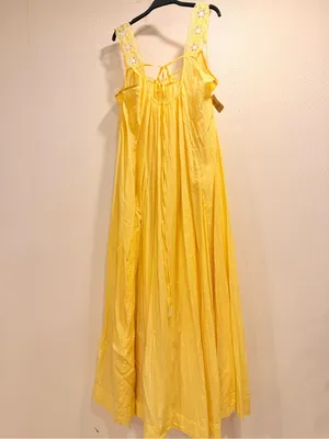 NWT Free People To The Moon Maxi Dress Flowy Boho Sleeveless XS MSRP $168 thumbnail 2