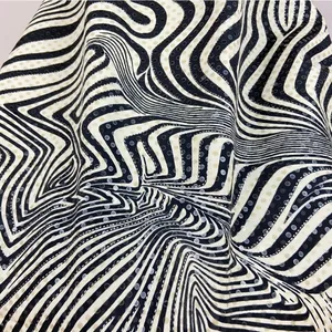 Vintage Y2K Jaipur Zebra Print Top Sparkle Sleeveless Mobwife Animal Print Large thumbnail 9