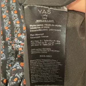 ASOS Y.A.S chiffon smock dress with drop hem mixed floral and stripes size S thumbnail 14