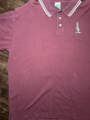 Warner Bros. Looney Tunes Bugs Bunny Polo Size XL thumbnail 7
