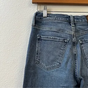 Banana Republic Women's The Straight Leg Denim Jeans Size 26 Medium Wash‎ thumbnail 8