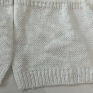 COMMENSE White Knit Halter Top Midi Maxi Skirt Matching Set Coord Small thumbnail 11