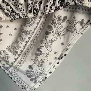 Bandana Top White Black Tube‎ Top Festival EDM Rave Party Country Concert size M thumbnail 3