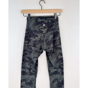 Lululemon Womens Leggings Green Align Pant II Camo Pull On Stretch Yoga Size 4 thumbnail 9