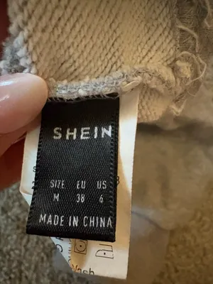Cropped Grey Sweatshirt from Shein thumbnail 3