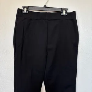 Thalian Classic Black Cropped Pull On Pants Size 14 thumbnail 3