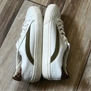 Madewell white leather sneakers thumbnail 6