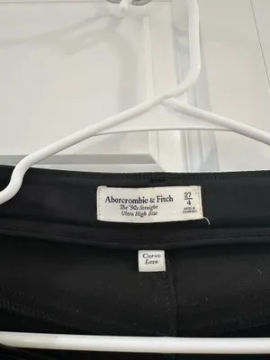 Abercrombie Curve Love Leather Pants thumbnail 3