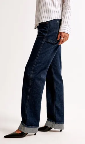Abercrombie Baggy Low Rise Jeans thumbnail 2