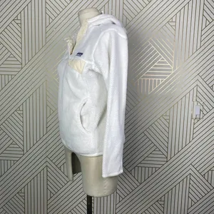 Patagonia Re-Tool Snap-T Fleece Pullover‎ Hoodie Sweatshirt Cream Size US XS thumbnail 9