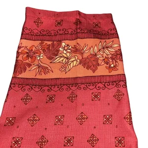 Vintage Tommy Bahama 100% Silk Pants Tropical Women's 8 Wide Leg Floral‎ Resort thumbnail 2