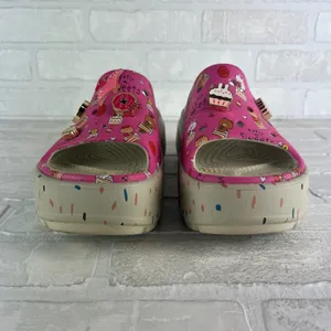 Crocs x Line Friends Stomp Slide Platform Womens 9 Petit Sweets Sandal Unisex M7 thumbnail 7