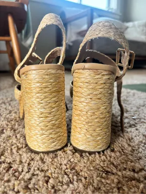 Steve Madden Braided Tan Platform Sandal thumbnail 9