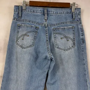 NOBABY The‎ Revolt Womens Jeans Size 30 Wide Leg Flare Y2K 2000s Streetwear thumbnail 6