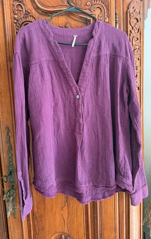 Plum Free people blouse thumbnail 1