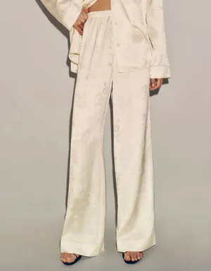 Reformation ivory Ella silk set thumbnail 2