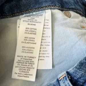 NWT Good American Good classic Skinnyish fit hi rise Women’s Jeans size 10/30 thumbnail 8