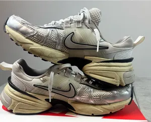 Nike V2K Run Summit White Metallic Silver FD0736-100 Women's Size 8.5 Mens 7 thumbnail 1
