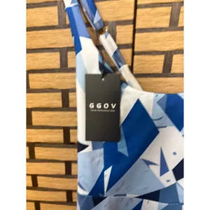 Ggov Blue Geometric‎ Print Active Dress Size Small thumbnail 6