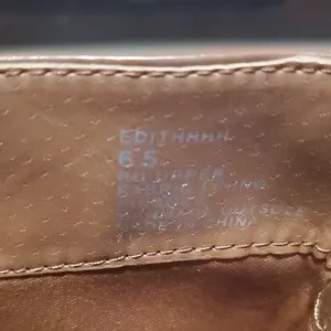 Elegant Tan Heeled Boots Brown Size 6.5 thumbnail 2