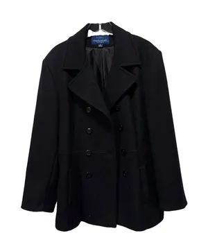 Vintage Mackintosh New England Vintage 100% Wool Pea Coat Size 18 thumbnail 1