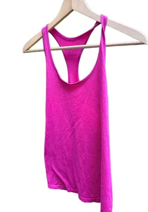 Nike Dri-FIT Hot Pink Racerback Athletic Tank Top size Medium thumbnail 2