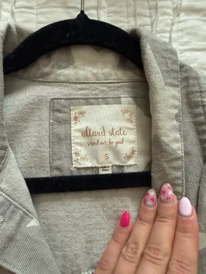 Altar'd State Star Denim Jacket thumbnail 3