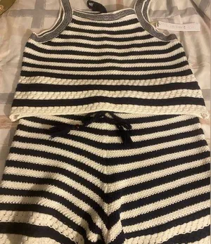 House of Harlow 1960 knit short set Medium New thumbnail 2
