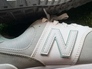 New Balance Neutral Cream, gray, sea foam and white 574 Sneakers thumbnail 2