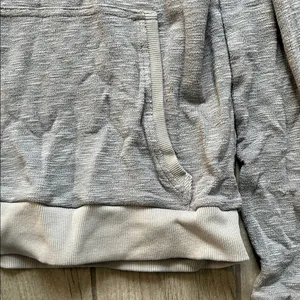 Gray Women's oversized Hoodie thumbnail 3