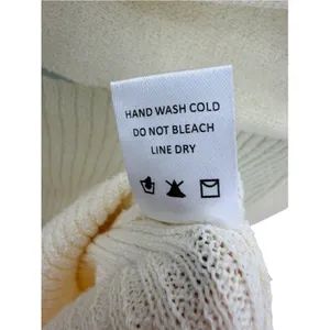 The Line by K Kane Knit Midi Dress Cream M Cutout Back Tied Waist Wrap V Neck thumbnail 8