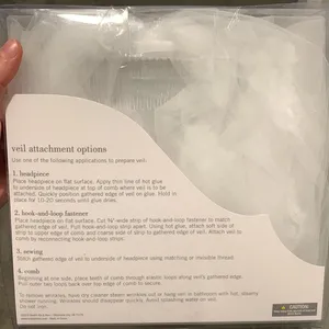 very pretty lace wedding veil for wedding ceremony thumbnail 2