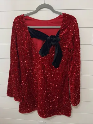 Shein sequin mini dress thumbnail 3