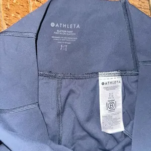 Athleta Elation Athleisure gray weekender S athletic pants thumbnail 3