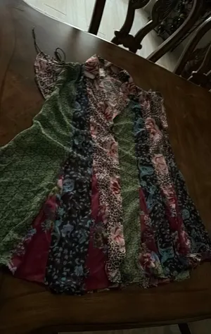 Free People Dress Sheer Floral mini Xs thumbnail 1