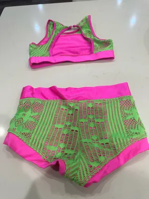 Kandi Kouture Dance Set Green Size XXS thumbnail 2