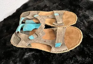 Twisted X Womens Sandal turquoise Sz 9.5 thumbnail 1