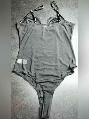 Lulus Size M Certainly Sultry Black Lace Bodysuit thumbnail 4