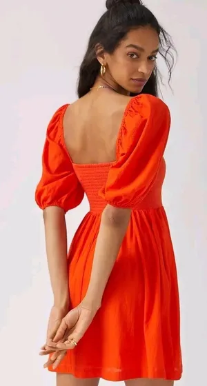 Anthropologie Maeve Sweetheart Mini Dress Size Xs thumbnail 3