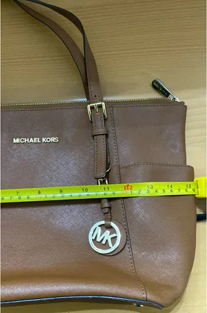 Michael Kors tan large leather tote bag thumbnail 10